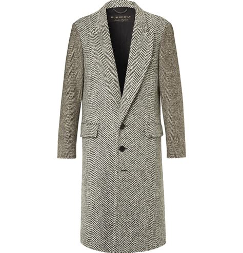 burberry donegal herringbone wool topcoat|Men's Designer Top Coats .